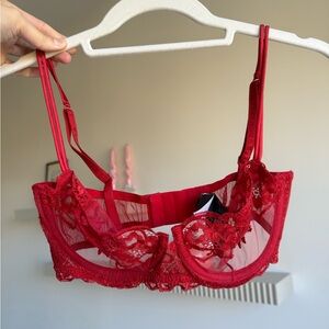 La Perla Red Lace Bra